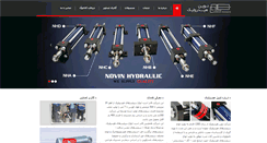 Desktop Screenshot of novinhydraulic.com
